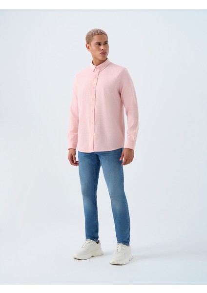 Regular Fit Erkek Gömlek U.kol