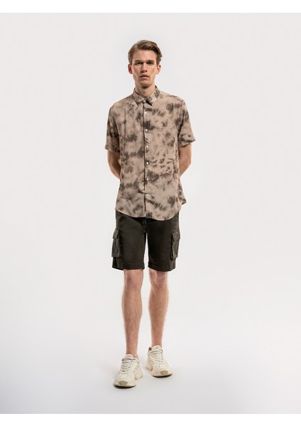 Relax Fit Erkek Gömlek K.kol