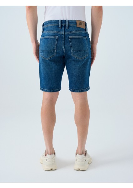 Slim Fit Erkek Şort