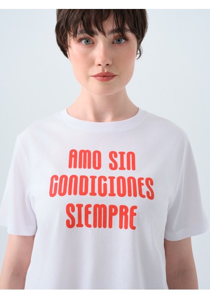 Regular Fit Kadın Tshirt K.kol