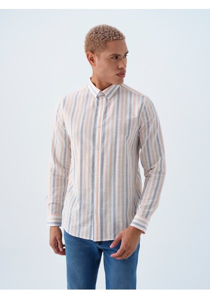 Regular Fit Erkek Gömlek U.kol