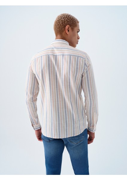 Regular Fit Erkek Gömlek U.kol