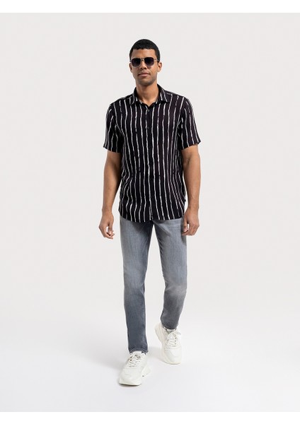Relax Fit Erkek Gömlek K.kol