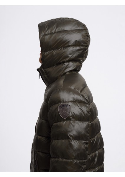 Erkek Kapüşonlu Mont