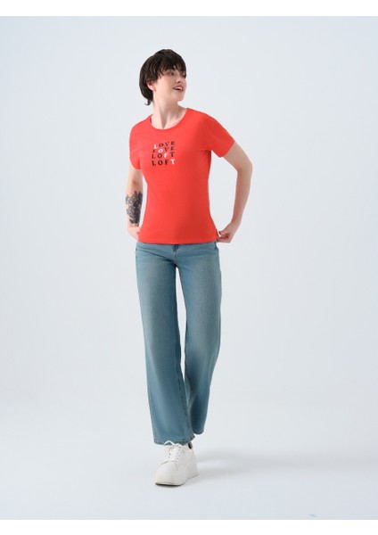 Regular Fit Kadın Tshirt K.kol