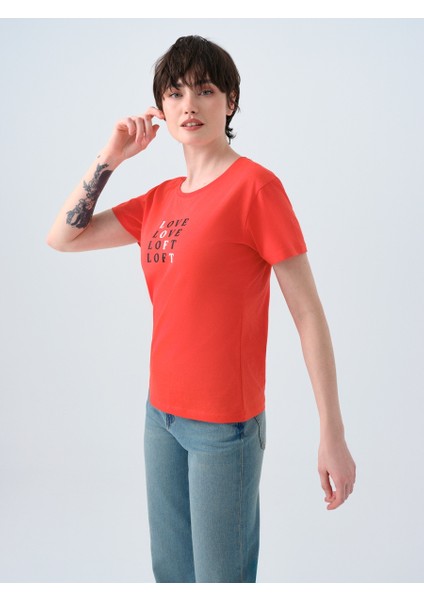 Regular Fit Kadın Tshirt K.kol