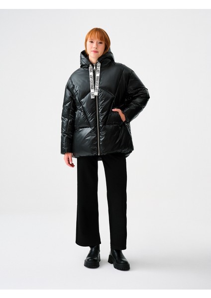 Oversize Kadın Mont