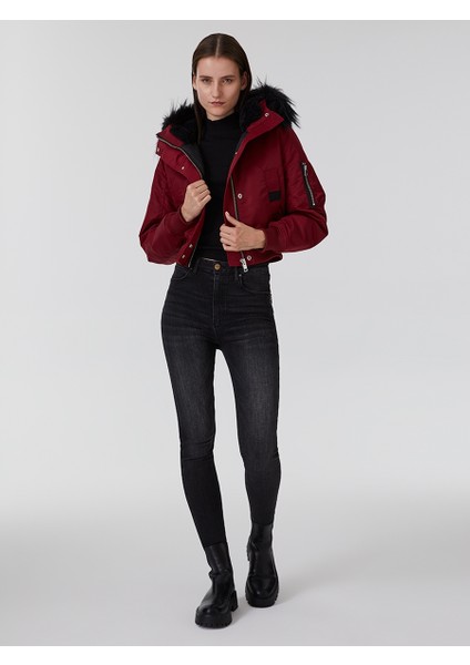 Slim Fit Kadın Mont