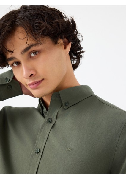 Regular Fit Erkek Gömlek U.kol