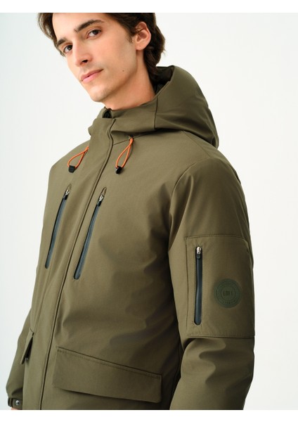 Erkek Mont Koyu Haki LF2033358