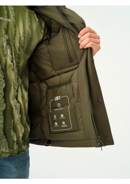 Erkek Mont Koyu Haki LF2033358