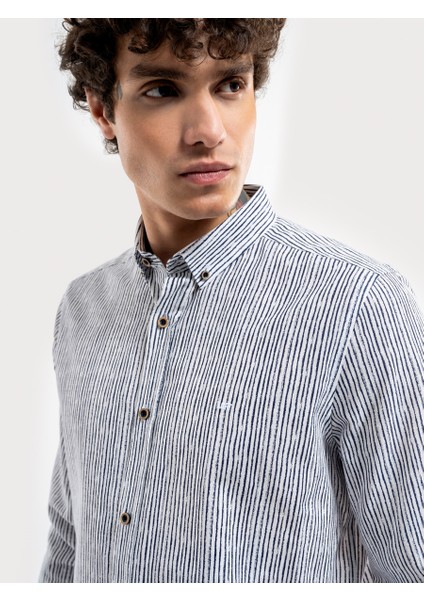 Slim Fit Erkek Gömlek LF2036430 LF2036430018