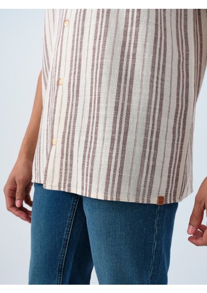 Relax Fit Erkek Gömlek K.kol