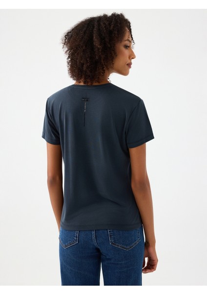 Slim Fit Kadın Tshirt K.kol