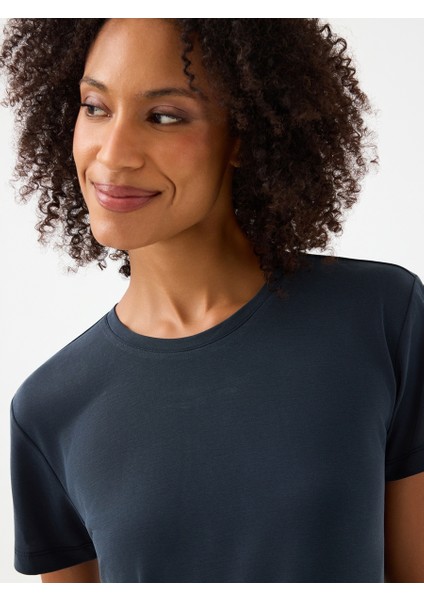 Slim Fit Kadın Tshirt K.kol