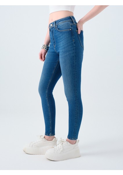 Natalie Skinny Fit Kadın Pantolon