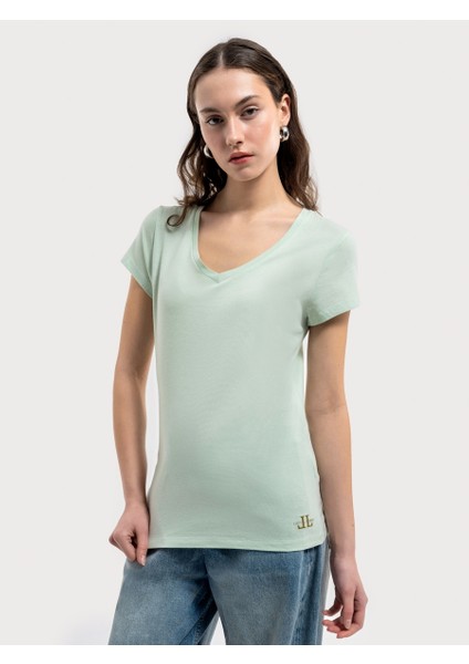 Regular Fit Kadın Tshirt Lf2036284 Lf2036284004