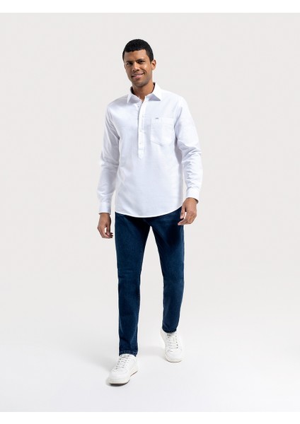 Erkek Regular Fit Gömlek LF2036431 LF2036431015