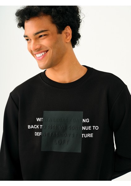 Regular Fit Erkek Sweatshirt