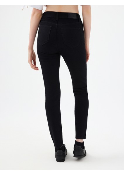 Kadın Jean Pantolon Siyah LF2037054
