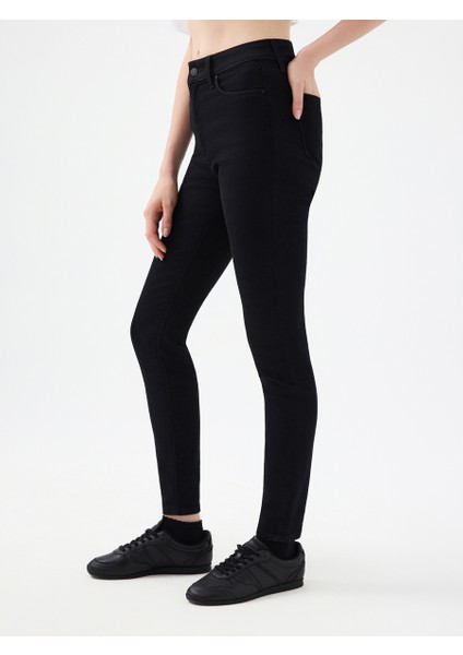 Kadın Jean Pantolon Siyah LF2037054