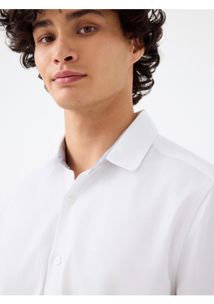 Regular Fit Erkek Gömlek U.kol