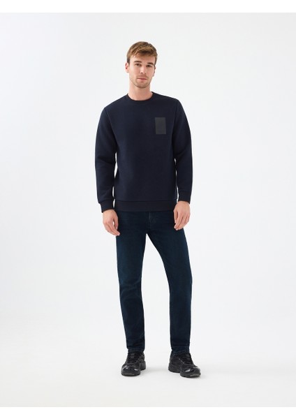 Erkek Jean Pantolon Koyu Mavi LF2037022