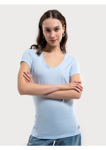 Regular Fit Kadın Tshirt Lf2036284 Lf2036284002