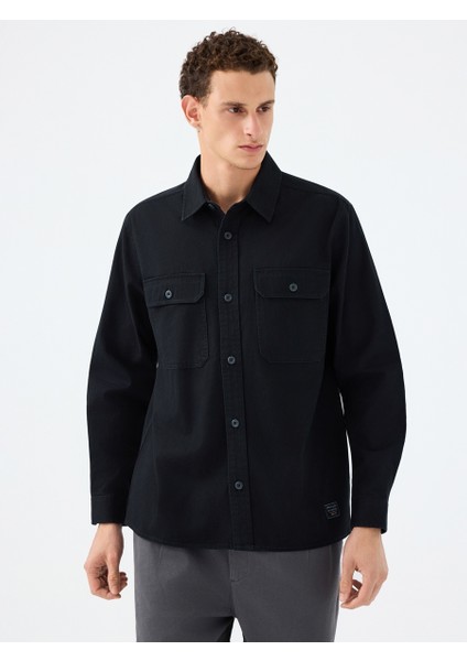 Relax Fit Erkek Gömlek U.kol