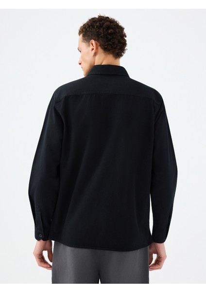 Relax Fit Erkek Gömlek U.kol