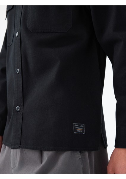 Relax Fit Erkek Gömlek U.kol