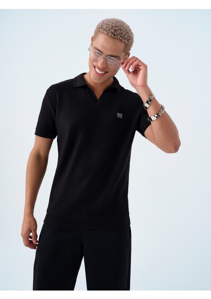 Loose Fit Erkek Polo K.kol