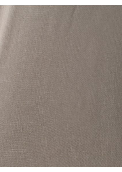 Erkek Kısa Kol Gömlek LF2037403 Lıght Khakı