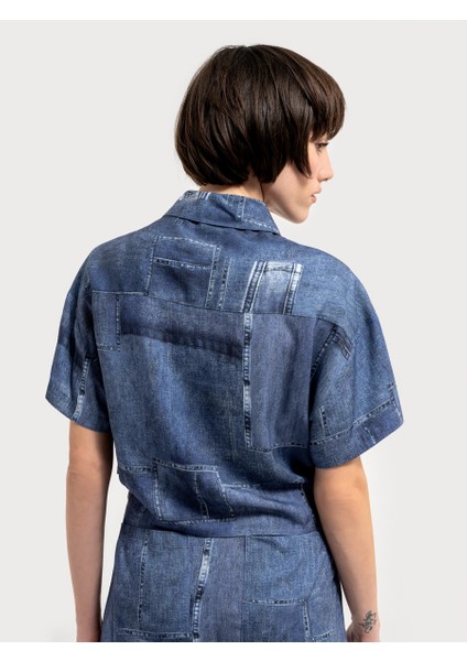 Regular Fit Kadın Gömlek K.kol