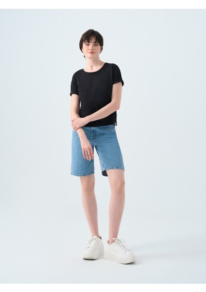 Loose Fit Kadın Tshirt Lf2035741 Lf2035741001