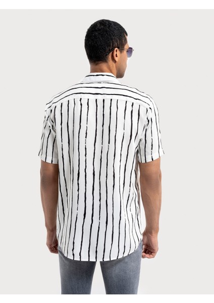 Relax Fit Erkek Gömlek K.kol