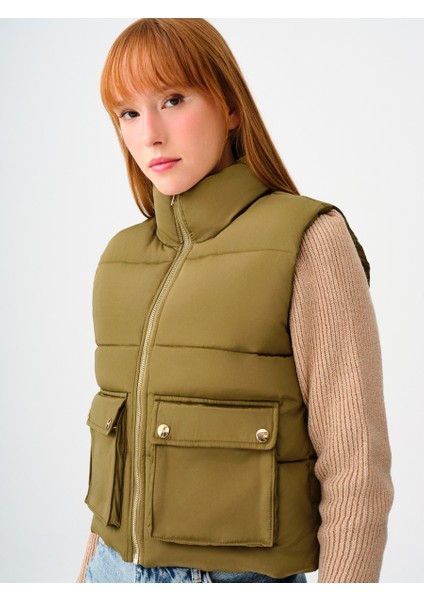 Kadın Yelek LF2036587 LF2036587013