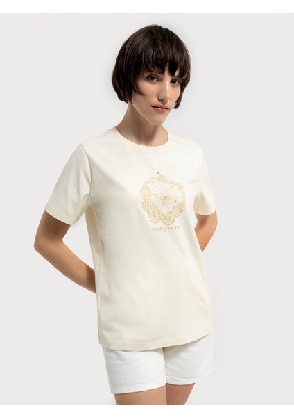 Regular Fit Kadın Tshirt Lf2035714 Lf2035714024