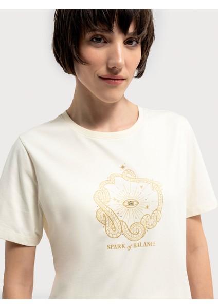 Regular Fit Kadın Tshirt Lf2035714 Lf2035714024