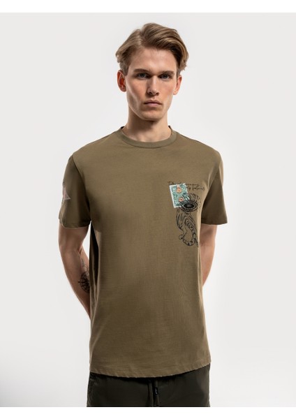 Regular Fit Erkek Tshirt K.kol