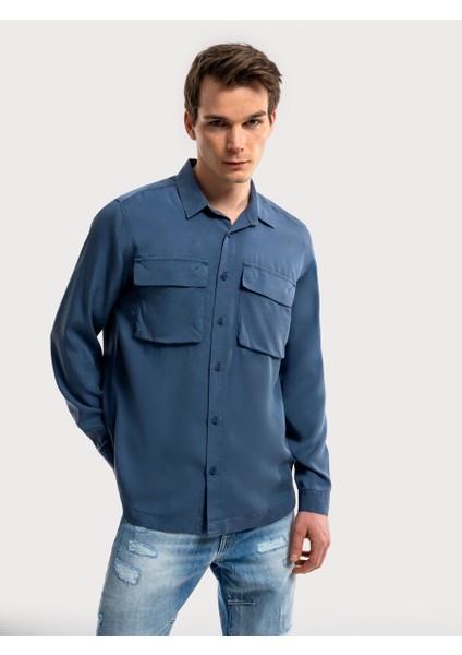 Regular Fit Erkek Gömlek U.kol