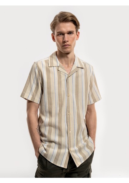 Relax Fit Erkek Gömlek K.kol