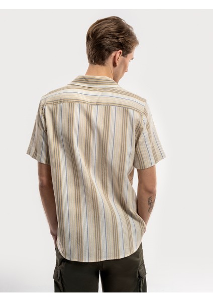 Relax Fit Erkek Gömlek K.kol