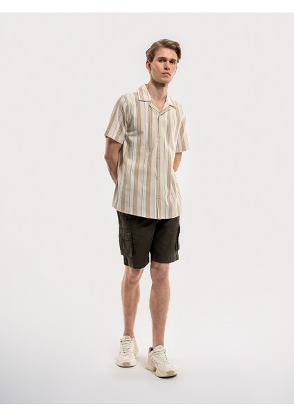 Relax Fit Erkek Gömlek K.kol