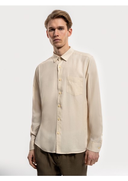 Regular Fit Erkek Gömlek U.kol