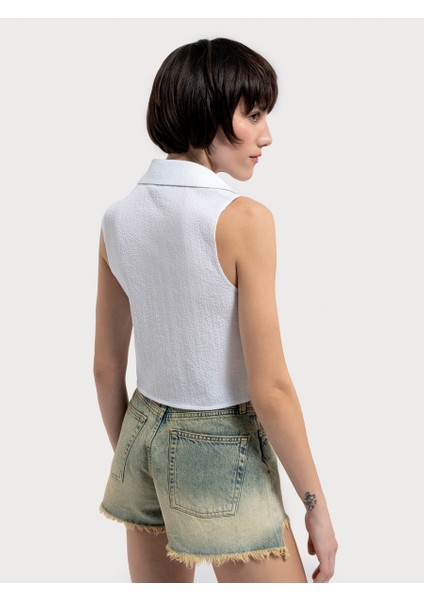 Regular Fit Kadın Bluz K.kol