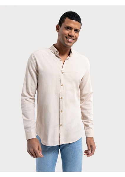 Regular Fit Erkek Gömlek LF2035042 LF203504221