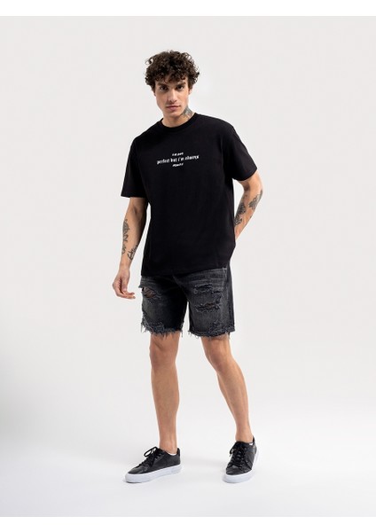 Loose Fit Erkek Tshirt K.kol