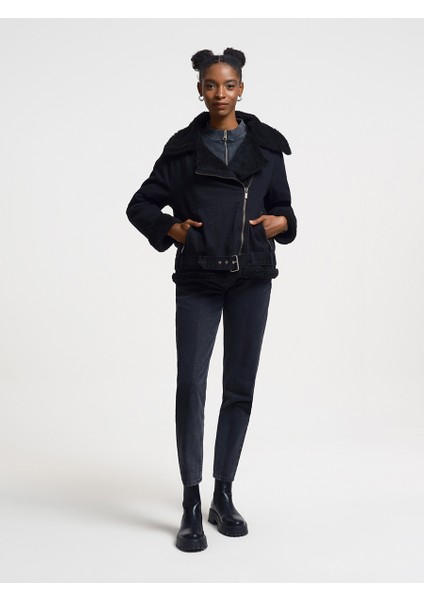 Kadın Kot Ceket LF2034355 LF2034355002