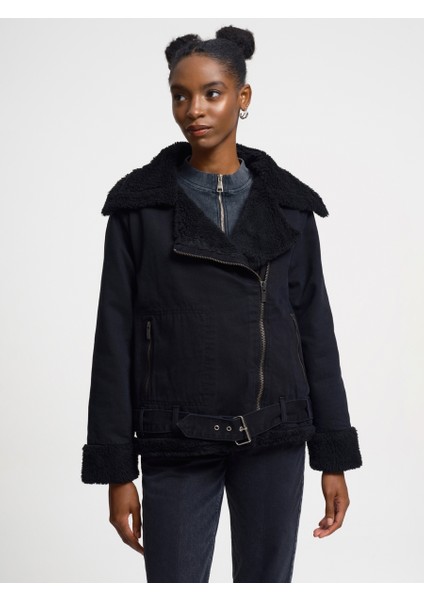 Kadın Kot Ceket LF2034355 LF2034355002